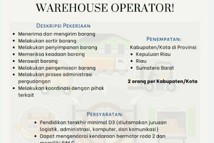 Warehouse Operasional Poslogistik